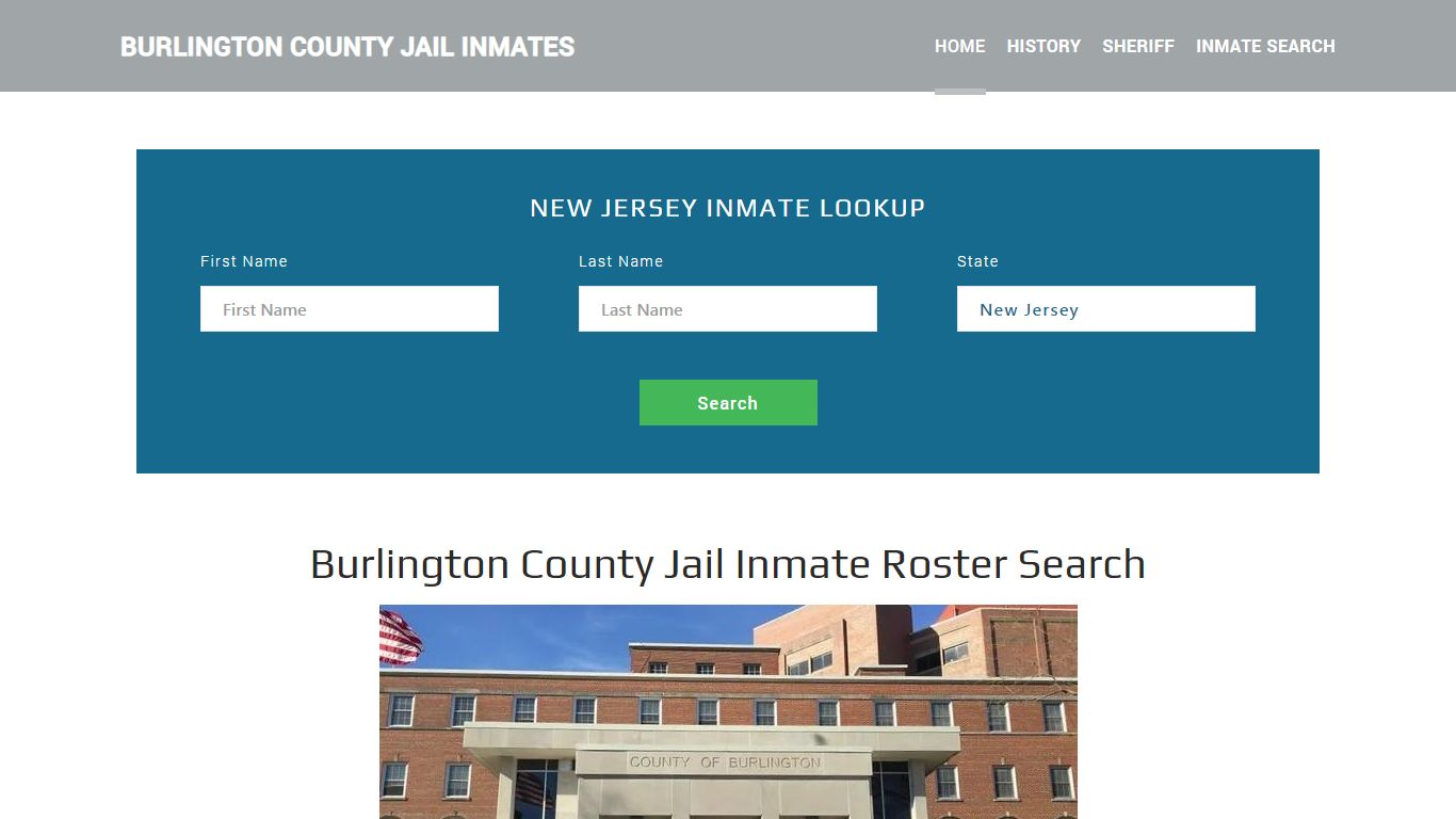 Burlington County Jail Inmate Roster Lookup, Mt Holly, NJ